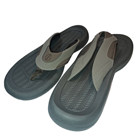 NEW FITORY Men's Flip-Flops, Thongs Sandals Comfort Shoes Size 11.5 - Picture 3 of 5